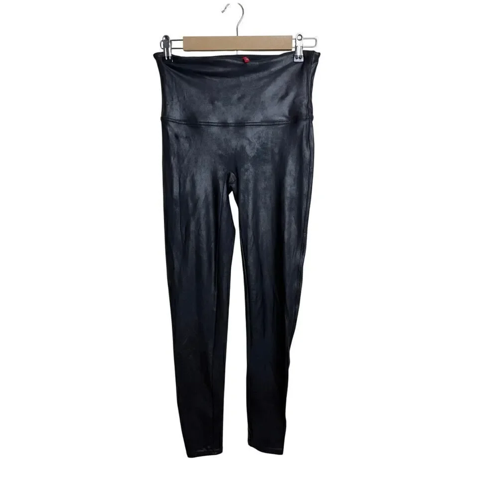 Spanx Faux Leather Leggings Sz. XL